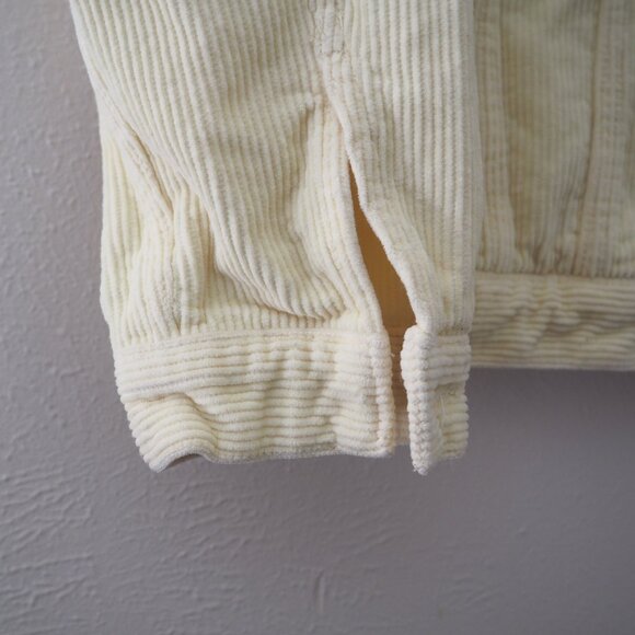 BDG Urban Outfitters Butter Yellow Corduroy Trucker Jacket sz M - Picture 8 of 9